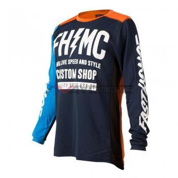 FH LONG LIVE MC JERSEY BLU-ORANGE 