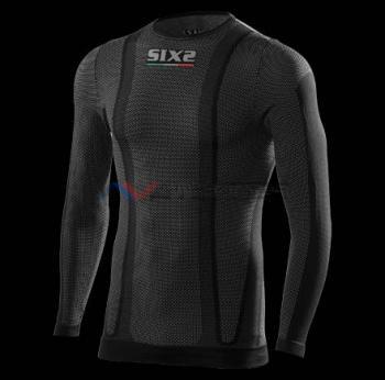 maglia girocollo ML NERO sixs