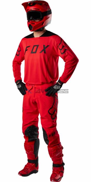 completo fox flexair moth red-black