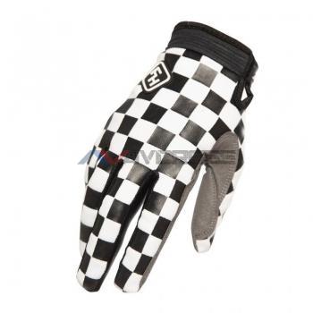 Speed Style Checkers Guanti Black-Grey