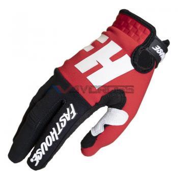 Guanti Fasthouse Speed Remnant Red-Black