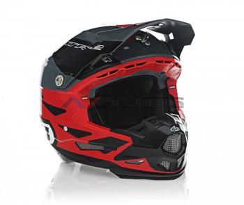 Casco 6D ATR-2 Merge Red Grey Black