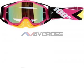 Maschera 100% Racecraft Hyperion 4 Black Pink