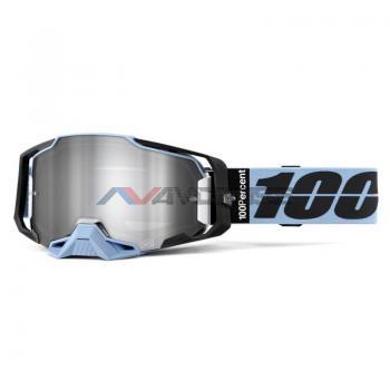 Maschera 100% Armatic Petros-Lenti Mirror Silver
