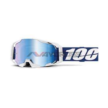 Maschera 100% Armatic Blue-Lente specchio Blue