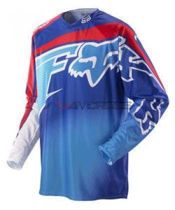 Maglia Fox 360 Flight Blue-Red