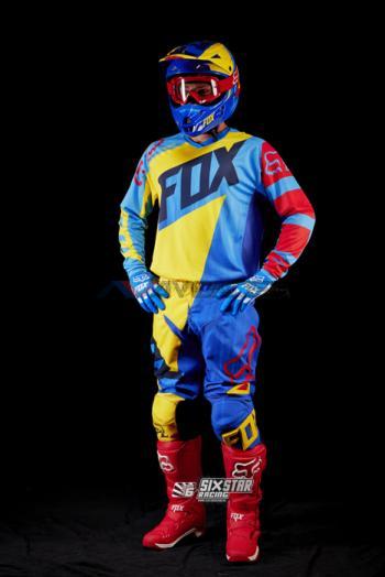 Completo Fox 180 Vandal Yellow-Blue
