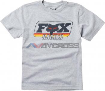 T-shirt Youth Throwback LS Light Heather Grey