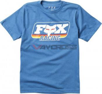 T-shirt Youth Throwback LS Dusty blu