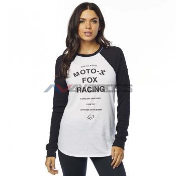 Maglia Donna Phased Raglan LS Black