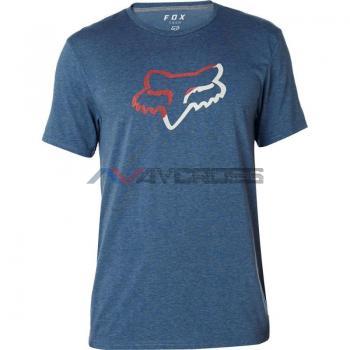 T-Shirt Planned Out SS Tech Heather Navy